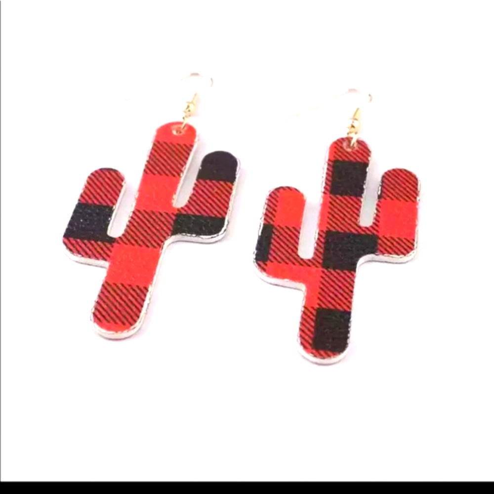 Cactus Earrings B2A - Picture 1 of 3